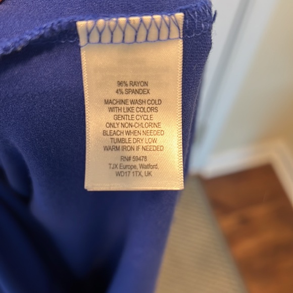 Blue Cynthia Rowley Maxi - Picture 5 of 5